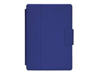 Targus Safe Fit Universal 360° Rotating - Flipomslag til tablet - polyurethan - blå - 9" - 10.5" THZ78502GL