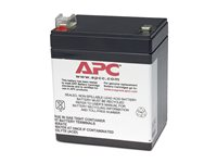 APC Replacement Battery Cartridge #46 - UPS-batteri - 1 x batteri - Blysyre - for Back-UPS ES 350, 500 RBC46