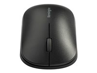 Kensington SureTrack Dual Wireless Mouse - Mus - optisk - 4 knapper - trådløs - 2.4 GHz, Bluetooth 5.0 LE, Bluetooth 3.0 - trådløs modtager (USB) - sort K75298WW