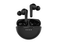 Belkin SoundForm Rhythm - Ægte trådløse øretelefoner med mik. - i øret - Bluetooth - aktiv støjfjerning - sort AUC015HQBK