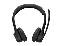 Logitech Zone 305 - Headset - på øret - Bluetooth - trådløs - USB-C via Bluetooth adapter - støjisolerende - Certified for Zoom Rooms, Google Meet Certified, Works With Chromebook Certified, Works With Google Voice 981-001453