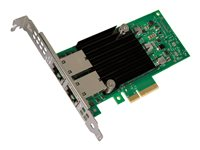 Intel Ethernet Converged Network Adapter X550-T2 - Netværksadapter - PCIe 3.0 lavprofil - 10Gb Ethernet x 2 X550T2