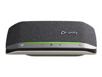 Poly Sync 20+ - Smart højttalertelefon - Bluetooth - kablet, trådløs - USB-C - sølv, sort 772D1AA