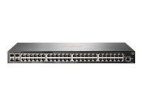 HPE Aruba 2930F 48G 4SFP - Switch - L3 - Administreret - 48 x 10/100/1000 + 4 x Gigabit SFP (uplink) - monterbar på stativ JL260A#ABB