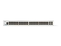 Cisco Catalyst 1200-48T-4X - Switch - L3 - smart - 48 x 10/100/1000Base-T + 4 x 10 Gigabit SFP+ - monterbar på stativ C1200-48T-4X
