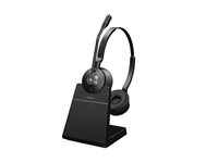 Jabra Engage 55 SE Stereo (Low Power) - Headset - på øret - DECT - trådløs - USB-A via DECT adapter - Certified for Microsoft Teams 9659-455-111-1