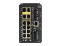Cisco Catalyst IE3100 Rugged Series - Switch - 8 x 10/100/1000 + 2 x combo Gigabit - DIN monterbar på skinne IE-3100-8T2C-E