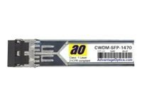 Cisco - SFP (mini-GBIC) transceiver modul - 1GbE - 1000Base-CWDM - LC enkelttilstand - op til 70 km - 1530 nm - for Catalyst 3560, 3560E, 3560G, 3560V2, 3560X CWDM-SFP-1530=