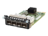 HPE Aruba - Ekspansionsmodul - 10 Gigabit SFP+ x 4 - remarketed - for HPE Aruba 2930M 24, 3810M 16SFP+, 3810M 24G, 3810M 48G JL083AR