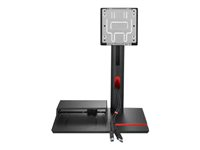 Lenovo ThinkCentre TIO Flex - Stativ - for skærm/tynd klient/mobiltelefon - skærmstørrelse: 22"-27" - monteringsgrænseflade: 100 x 100 mm - skrivebord - for ThinkCentre TIO Flex 24v 12BN; ThinkStation P360 30FA, 30FB, 30FC, 30FD 4XF1K03170