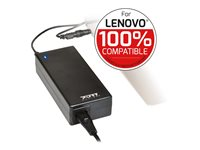 PORT Connect Universal Power Supply - Strømforsyningsadapter - AC 100-240 V - 90 Watt - sort 900007-LE