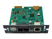 APC Network Management Card 3 with PowerChute Network Shutdown & Environmental Monitoring - Adapter for fjernadministration - 1GbE - 1000Base-T - for P/N: SMT1000RM1U, SMT750RM1U, SRTL10KRM4UT, SRTL8KRM4UT, SRYL5K20XLT18, SRYL5K20XLT24 AP9641