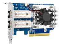 QNAP QXG-10G2SF-NXE - Ekspansionsmodul - PCIe 3.0 x8 lavprofil - Gigabit Ethernet / 10 Gigabit SFP+ x 2 QXG-10G2SF-NXE