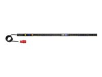 Eaton G4 - Strømfordelingsenhed (rackversion) - målt input - AC 240-415 V - 22 kW - tre faser - Ethernet 10/100/1000 - input: IEC 60309 32A - output-stikforbindelser: 42 (24 x IEC 60320 C13, 18 x IEC 60320 C39) - 0U - 3 m ledning - sort EVMIF332X