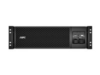 APC Smart-UPS SRT 5000VA RM - UPS (stativ-monterbar / ekstern) - AC 208/230 V - 4500 Watt - 5000 VA - Ethernet 10/100, USB - output-stikforbindelser: 2 - 3U - sort - for P/N: AR3140G, AR3305W, AR3340G, AR3355W, AR4038IX432, NBWL0356A, SMX3000LVUS, SRT1000RMXLA SRT5KRMXLW-HW