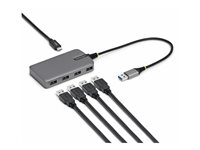 StarTech.com - Hub - 4 x USB 3.2 Gen 1 + 1 x USB-C + 1 x USB-A 3.2 Gen 1 - desktop 5G4AC-USB-A-HUB