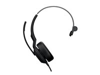 Jabra Evolve2 50 MS Mono - Headset - på øret - kablet - aktiv støjfjerning - USB-C, USB-A - Certified for Microsoft Teams 25069-899-899