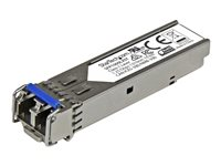 StarTech.com MSA Uncoded Compatible SFP Module, 1000BASE-LX, 1GbE Single Mode (SMF) Fiber Optic Transceiver, 1GE Gigabit Ethernet SFP, LC Connector, 10km, 1310nm, DDM, Mini GBIC Module - Lifetime Warranty (SFP1000LXST) - SFP (mini-GBIC) transceiver modul - 1GbE - 1000Base-LX - LC enkelttilstand - op til 10 km - 1310 nm - for P/N: US1GA30SFP, US1GC30SFP SFP1000LXST