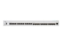 Cisco Business 350 Series CBS350-24XTS - Switch - L3 - Administreret - 12 x 10GBase-T + 12 x 10 Gigabit SFP+ - monterbar på stativ CBS350-24XTS-EU