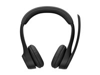 Logitech Zone 300 - Headset - på øret - Bluetooth - trådløs - midnat sort 981-001407