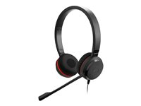 Jabra Evolve 30 II MS stereo - Headset - på øret - kablet - USB-C, USB-A - støjisolerende - Certified for Microsoft Teams 5399-823-369