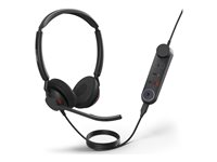 Jabra Engage 50 II MS Stereo - Headset - på øret - kablet - USB-C, USB-A - støjisolerende - Cisco Certified, Unify Certified, Certified for Microsoft Teams, Google Meet Certified, Amazon Chime Certified, Works With Chromebook Certified 5099-299-2169