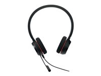 Jabra Evolve 20 MS stereo - Headset - på øret - kablet - USB-C, USB-A - støjisolerende - Certified for Microsoft Teams 4999-823-169