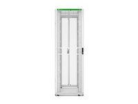 APC NetShelter SX Gen 2 - Rack kabinet - 2258 H x 750W x 1200D mm, med Sides - gulvstående - hvid - 48U - 19" - TAA-kompatibel - for P/N: SMT1000RM1U, SMT750RM1U, SRTL10KRM4UT, SRTL5KRM2UI-HW, SRTL5KRM2UT-HW, SRTL8KRM4UT AR3357W2