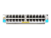 HPE - Ekspansionsmodul - Gigabit Ethernet (PoE+) x 24 - for HPE Aruba 5406R, 5406R 16, 5406R 44, 5406R 8-port, 5406R zl2, 5412R, 5412R 92, 5412R zl2 J9986A