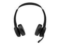 Cisco Headset 722 - Headset - på øret - Bluetooth - trådløs - carbon-sort - med opladningsstander - Cisco Webex Certified HS-WL-722-BUNAS-C
