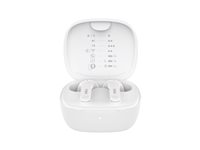 Belkin SoundForm Motion - Ægte trådløse øretelefoner med mik. - i øret - Bluetooth - aktiv støjfjerning - støjisolerende - hvid AUC010BTWH