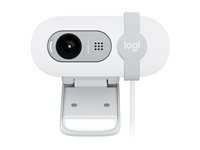 Logitech BRIO 100 - Webcam - farve - 2 MP - 1920 x 1080 - 1080p, 720p - audio - USB 960-001617