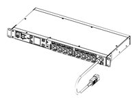 Eaton ePDU G3 Metered Input - Strømfordelingsenhed (rackversion) - AC 230 V - 1-faset - Ethernet 10/100, RS-232 - input: IEC 60320 C14 - output-stikforbindelser: 8 (power IEC 60320 C13) - 1U - 3 m ledning EMIH02