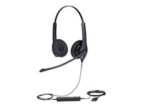 Jabra BIZ 1500 Duo - Headset - på øret - kablet - USB 1559-0159