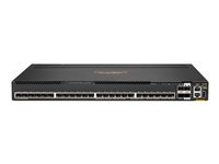 HPE Aruba 6300M 24p SFP+ LRM support and 2p 50G and 2p 25G MACsec Switch - Switch - L3 - Administreret - 24 x 1 Gigabit / 10 Gigabit SFP+ + 2 x 1 Gigabit/10 Gigabit/25 Gigabit/50 Gigabit SFP56 (uplink/stacking) + 2 x 1 Gigabit / 10 Gigabit / 25 Gigabit SFP - front og side til ryg - monterbar på stativ R8S92A
