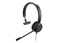 Jabra Evolve 30 II MS Mono - Headset - på øret - kablet - USB-C, USB-A - støjisolerende - Certified for Microsoft Teams 5393-823-369