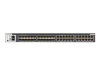 NETGEAR M4300-24X24F - Switch - L3 - Administreret - 24 x 10/100/1000/10000 + 24 x 10 Gigabit SFP+ - front til ryg-luftstrøm - monterbar på stativ XSM4348S-100NES