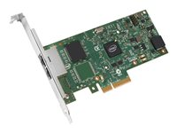 Intel Ethernet Server Adapter I350-T2 - Netværksadapter - PCIe 2.1 x4 lavprofil - 1000Base-T x 2 I350T2V2BLK