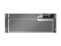 APC Smart-UPS Ultra - UPS (rackversion) (høj densitet) - online - AC 230 V - 10000 Wh - 10000 VA - Litiumion - output-stikforbindelser: 12 - 4U - sølvgrå SRTL10KRM4UI