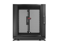APC NetShelter SX - Rack kabinet - sort - 12U - 19" - TAA-kompatibel - for P/N: SMTL1500RM3UC, SMTL1500RMI3UC, SRT2200RMXLAUS, SRTL3KRM1UC, SRTL3KRM1UNC AR3103