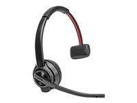 Poly Savi 8410 Office - Savi 8400 series - headset - på øret - DECT / Bluetooth - trådløs - sort - Certified for Microsoft Teams 8L5A9AA#ABB