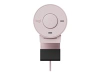 Logitech BRIO 300 - Webcam - farve - 2 MP - 1920 x 1080 - 1080p, 720p - audio - USB-C 960-001448