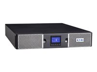 Eaton 9PX 3000i RT2U - UPS (stativ-monterbar / ekstern) - AC 200/208/220/230/240 V - 3000 Watt - 3000 VA - 1-faset - RS-232, USB - output-stikforbindelser: 10 - PFC - 2U 9PX3000IRT2U