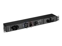 Eaton HotSwap MBP - Bypass-omskifter (rackversion) - AC 220-240 V - 3000 VA - output-stikforbindelser: 2 - 19" MBP3KIH