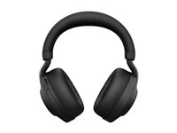 Jabra Evolve2 85 UC Stereo - Headset - fuld størrelse - Bluetooth - trådløs, kablet - aktiv støjfjerning - 3,5 mm jackstik - støjisolerende - sort 28599-989-889