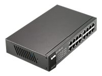Zyxel GS-1100-16 V3 - Switch - 16 x 10/100/1000 - desktop, monterbar på stativ GS1100-16-EU0103F