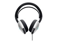 Alienware Gaming Headset AW520H - Headset - fuld størrelse - kablet - USB, 3,5 mm jackstik - månelys AW520H-W-DEAM