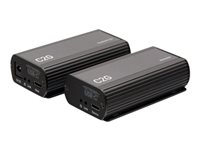C2G 1-Port USB C Extender Transmitter to Receiver Kit - USB 3.2 Gen 1 - USB-forlængerkabel - op til 10 m C2G54278