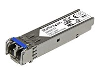 StarTech.com HPE J4858C Compatible SFP Module, 1000BASE-SX, 1GbE Multi Mode (MMF) Fiber Optic Transceiver, 1GE Gigabit Ethernet SFP, LC Connector, 550m, 850nm, DDM, HPE 1400, 1700, 1820 - Lifetime Warranty (J4858CST) - SFP (mini-GBIC) transceiver modul (svarende til: HP J4858C) - 1GbE - 1000Base-SX - LC multimodus - op til 550 m - 850 nm - for P/N: IES101G2SFPW, IES101GP2SFW J4858CST