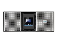 Eaton 9PX G2 9PX8KIRTNG2 - UPS (stativ-monterbar / ekstern) - AC 200/208/220/230/240 V - 8000 Watt - 8000 VA - 1-faset - 9 At - Ethernet 10/100/1000, RS-232, USB - output-stikforbindelser: 17 - PFC - 4U - 19" - sort, sølv 9PX8KIRTNG2